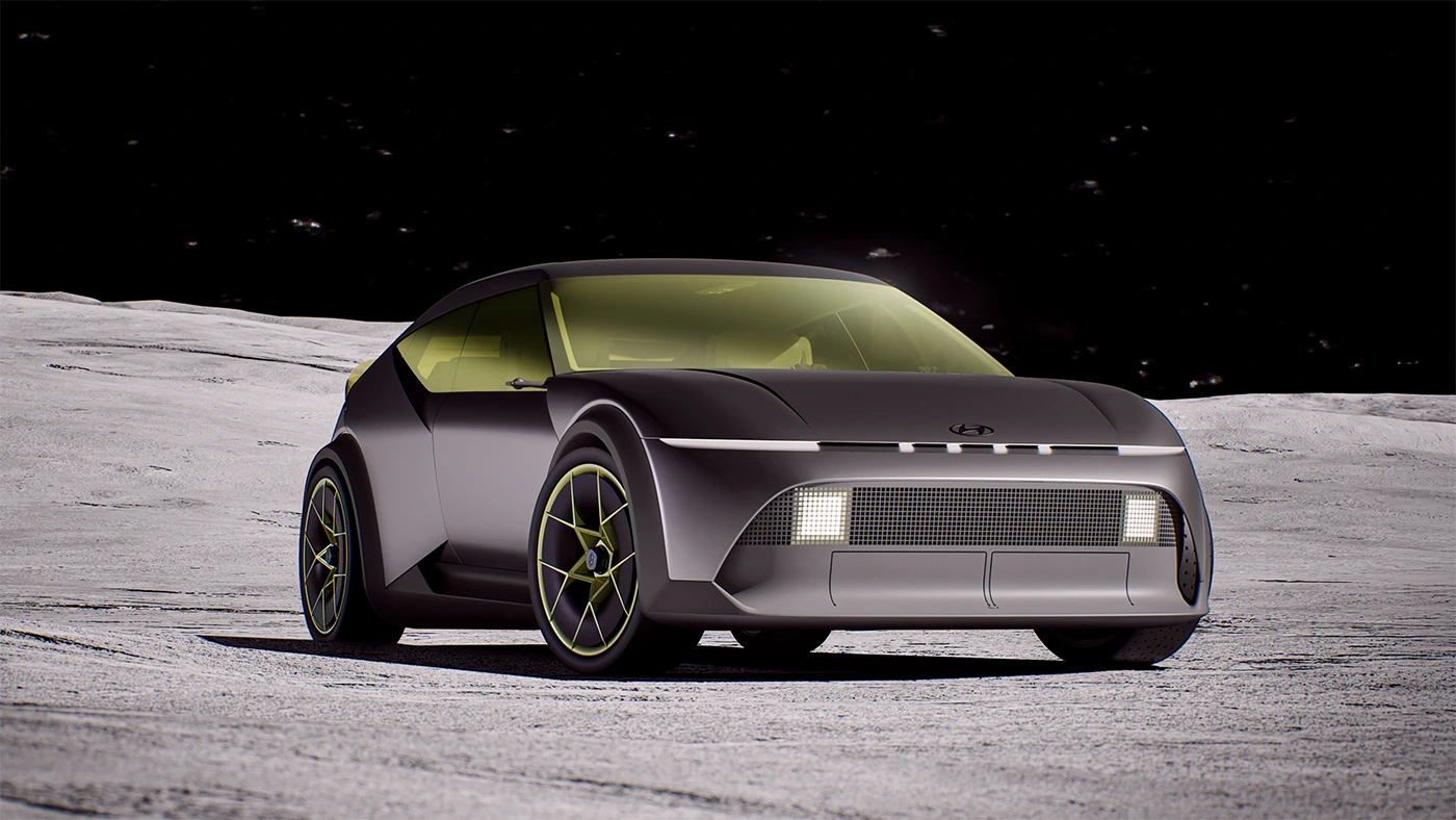 Hyundai Motor estrena  el concepto totalmente eléctrico THREE en IAA Mobility 2025