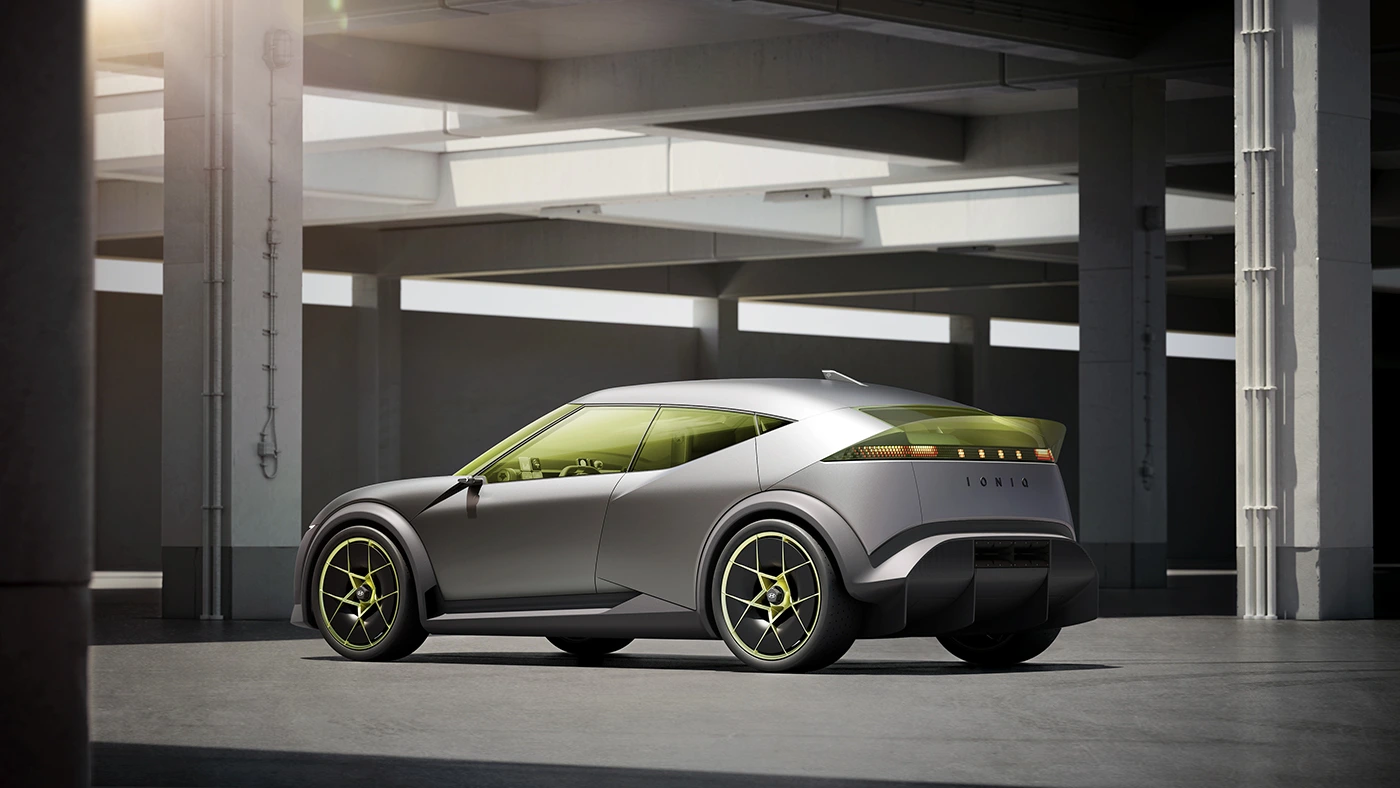 Hyundai Motor estrena  el concepto totalmente eléctrico THREE en IAA Mobility 2025