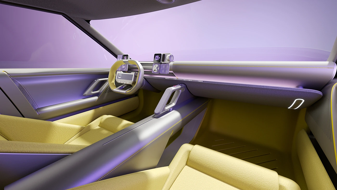 Hyundai Motor estrena  el concepto totalmente eléctrico THREE en IAA Mobility 2025