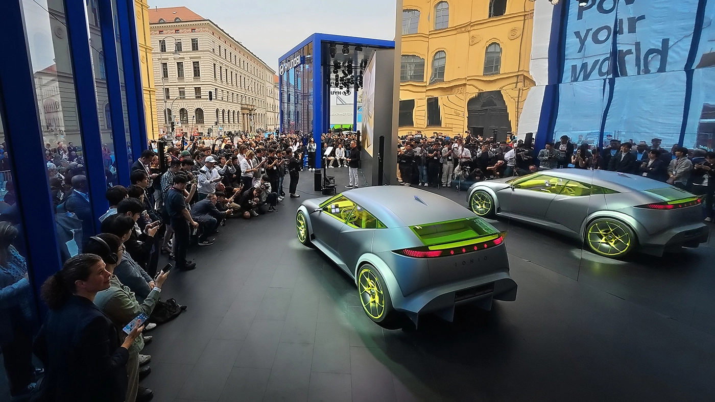 Hyundai Motor estrena  el concepto totalmente eléctrico THREE en IAA Mobility 2025