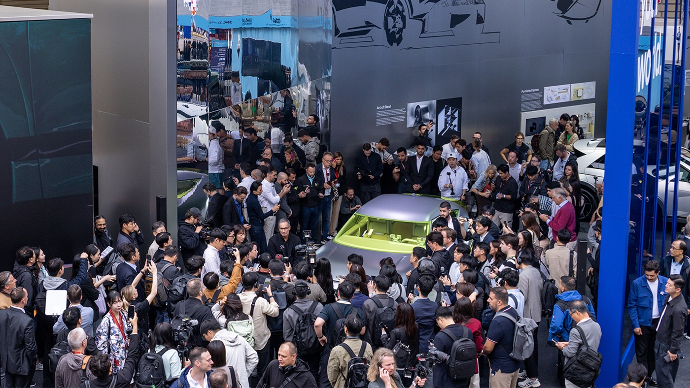 Hyundai Motor estrena  el concepto totalmente eléctrico THREE en IAA Mobility 2025