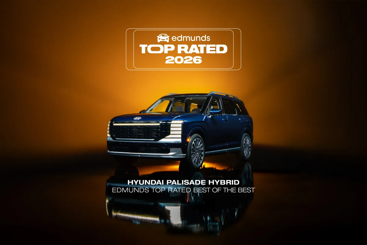 Hyundai Palisade Hybrid gana el Edmunds Top Rated Best of the Best 2026