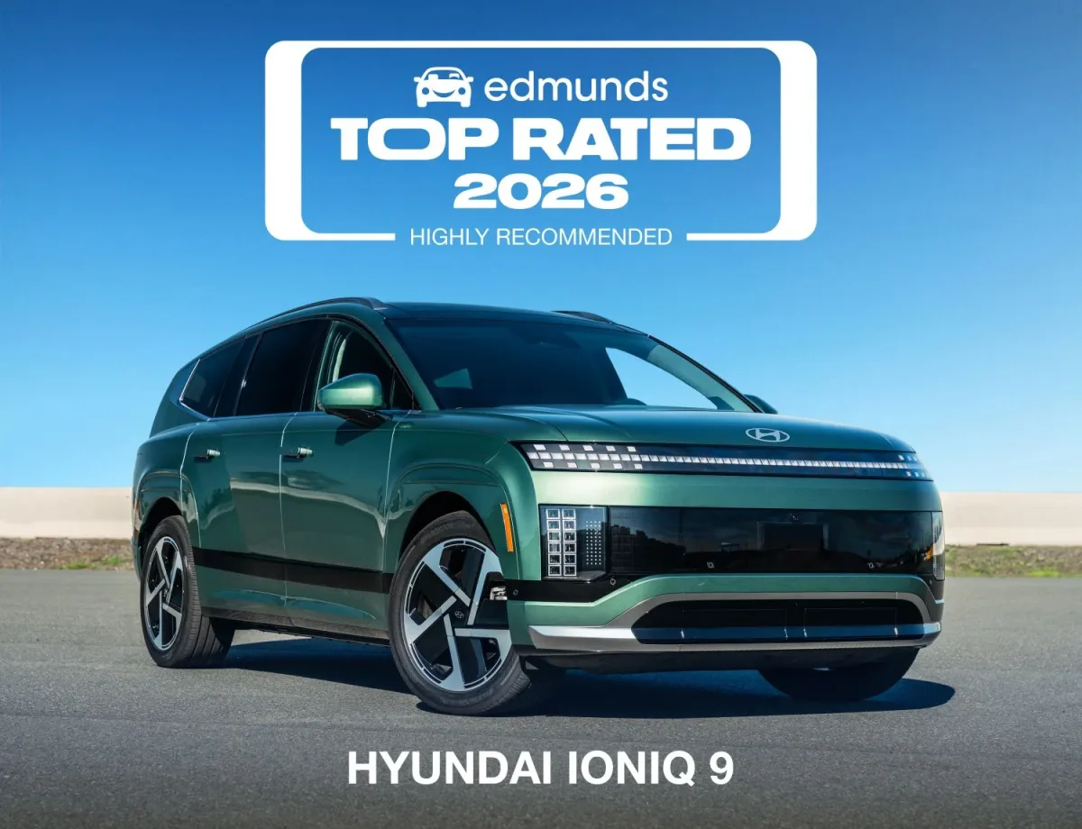 Hyundai IONIQ 9 - Edmunds Top Rated 2026 Highly Recommended