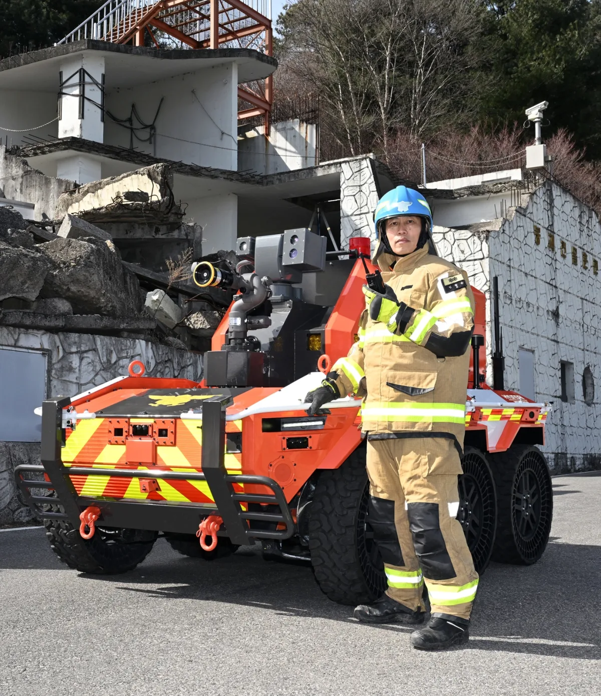 Hyundai Motor Group lanza el video de campaña 'A Safer Way Home' presentando el Robot de Extinción de Incendios No Tripulado