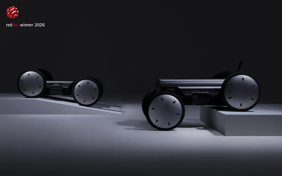 La plataforma robótica móvil "MobED" de Hyundai Motor Group es reconocida como "Winner" en los Red Dot Design Award 2026
