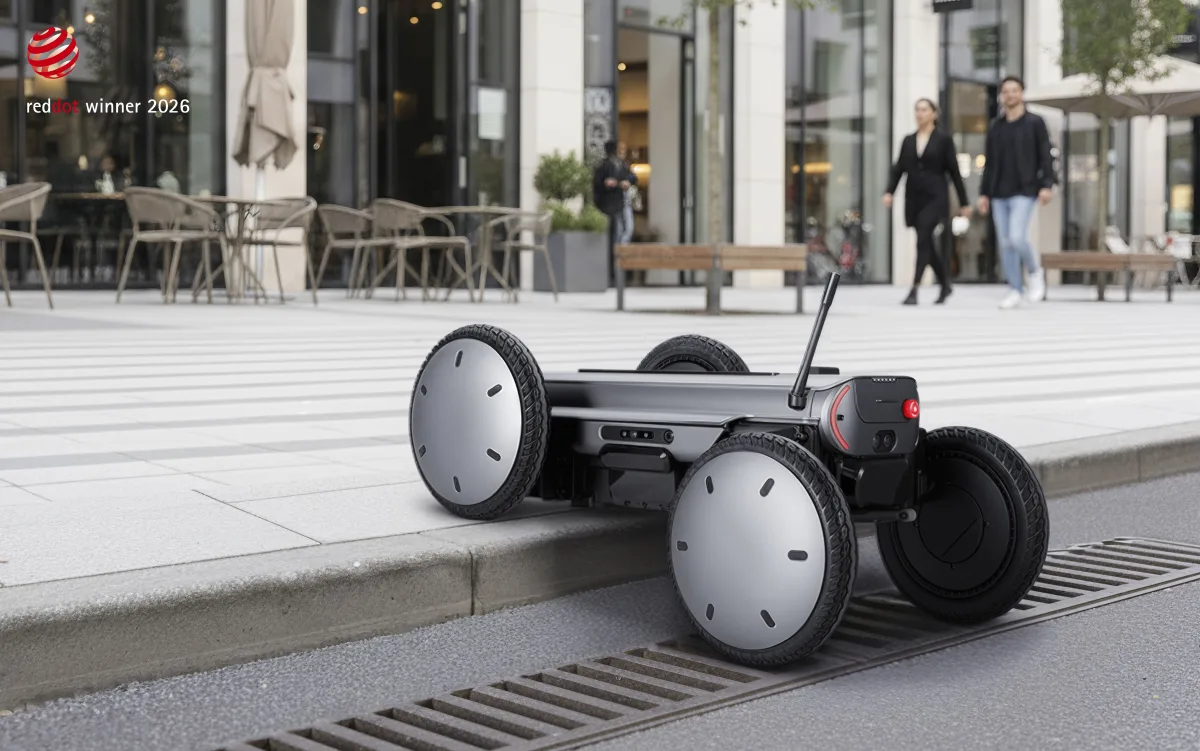 La plataforma robótica móvil MobED de Hyundai Motor Group es reconocida como Winner en los Red Dot Design Award 2026
