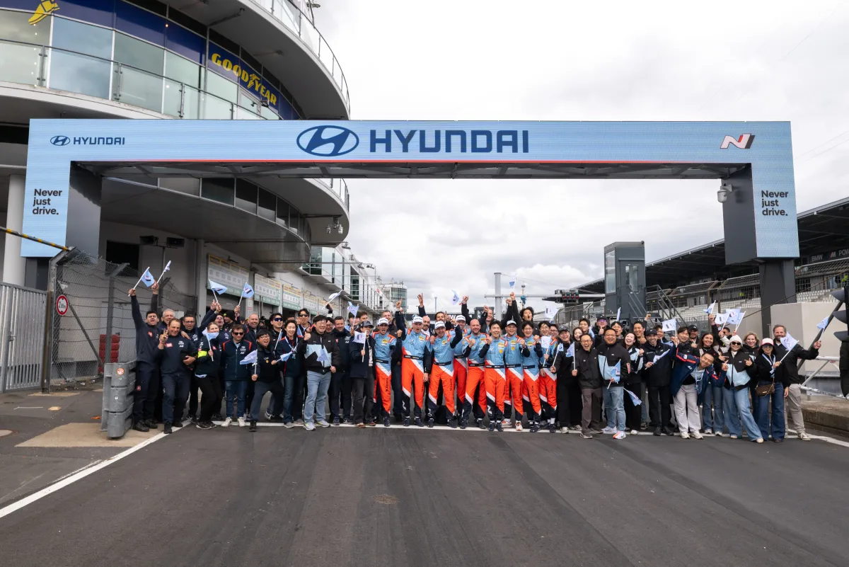 Hyundai Motor logra su sexta victoria consecutiva en la clase TCR en la carrera de 24 horas de Nürburgring 2026