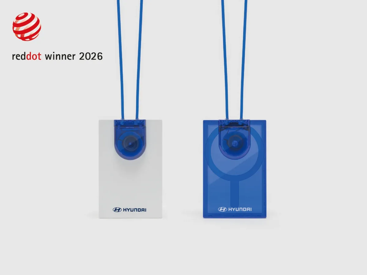 Hyundai Motor gana el Red Dot Design Award 2026 por su portatarjeta de identificación