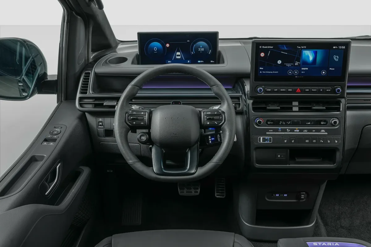 Hyundai STARIA Electric interior características