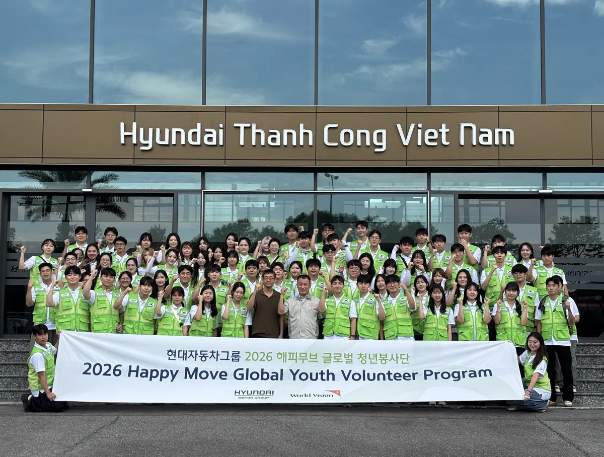 Hyundai Motor Group envía voluntarios juveniles a Indonesia y Vietnam para apoyar a las comunidades locales